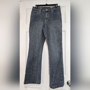 Chico's Platinum Blue Jeans Size 0.5 Baggy Fit